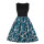 Fashion Sleeveless Ladies Flower Lovely Dress With Belt